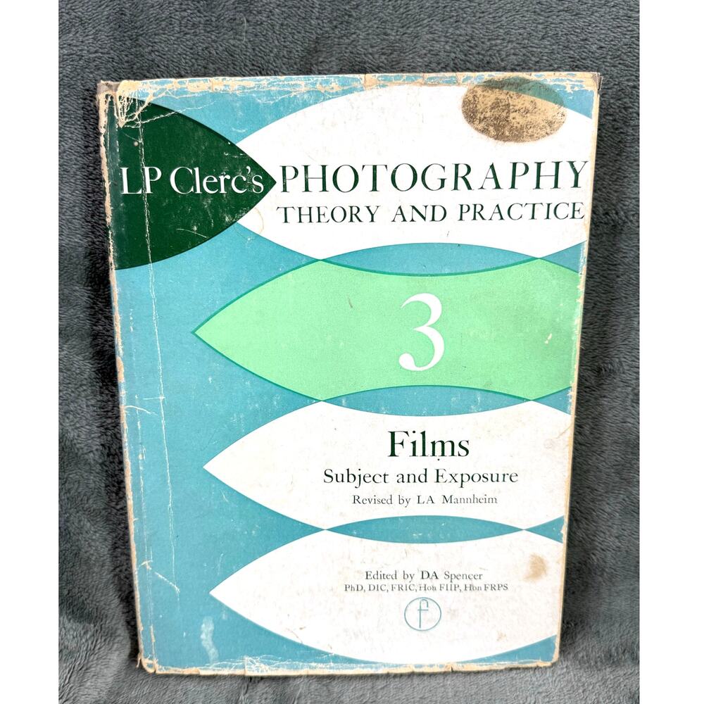 LP Clerc Photography Theory Practice Vol 3 Films Subject Exposure 1970 Amphoto